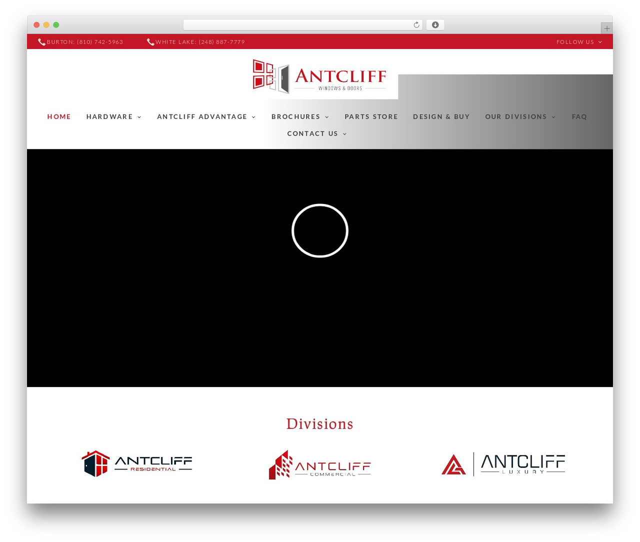 Beacon Theme WordPress theme - antcliffwindows.com