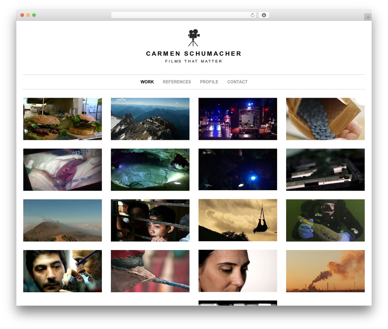 cs WordPress theme - carmenschumacher.com