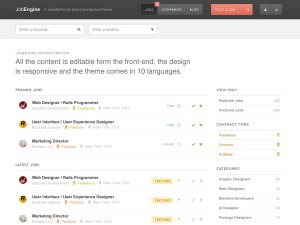 JobEngine WP theme by EngineThemes Team