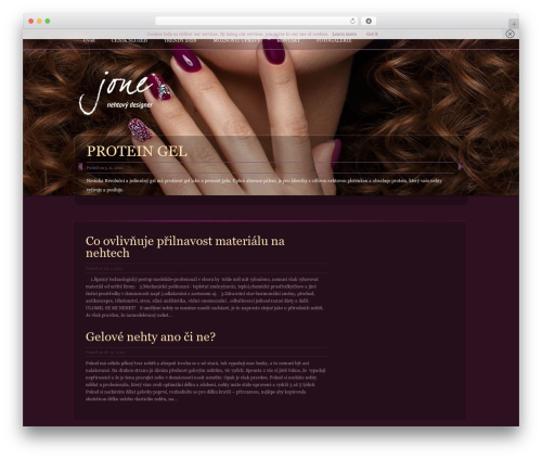 LightSource top WordPress theme - jone.cz