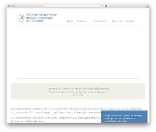 marscom WordPress theme - kinesiologie-seeland.ch