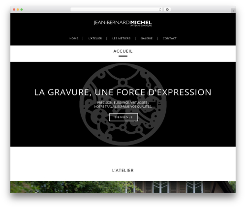 Max WordPress theme - jeanbernardmichel.ch