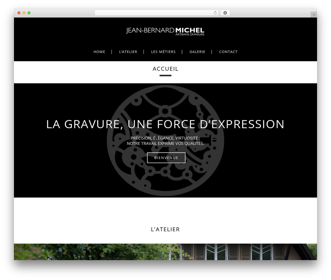 Max WordPress theme - jeanbernardmichel.ch
