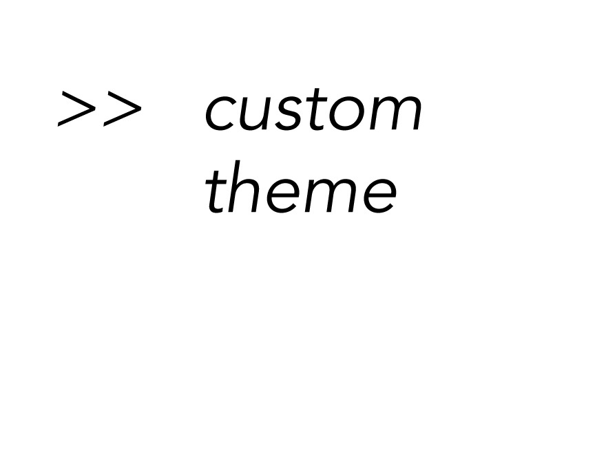 Theme WordPress Default Theme by Lukas Eberlein