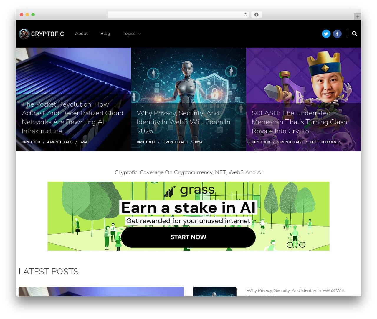 Theme WordPress EditorPro - cryptofic.com