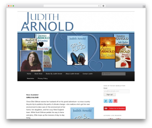Candy Social Widget (candy-social-widget) free WordPress plugin - juditharnold.com