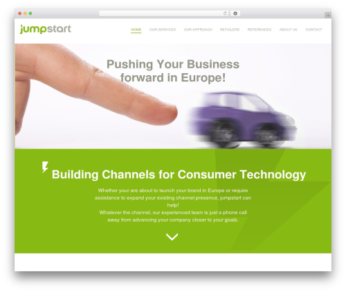WordPress theme Default Theme - jumpstart-business.com