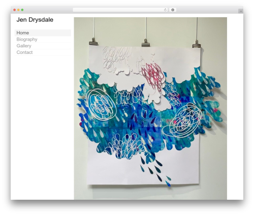 WordPress theme Eames - jendrysdale.com