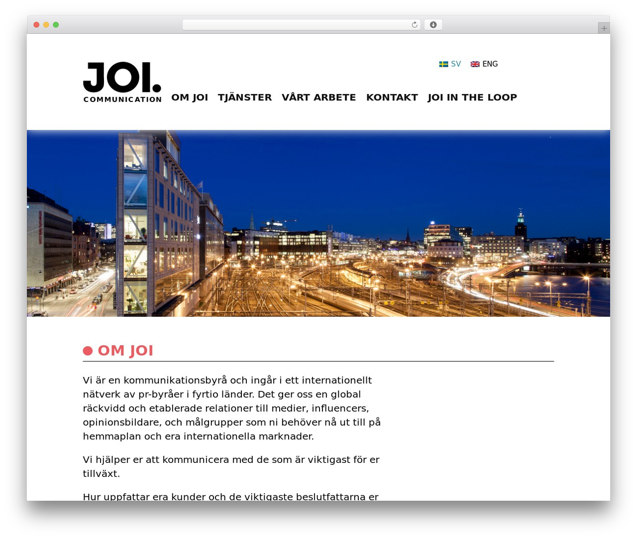 WordPress theme Theme - joi.se WordPress theme Theme - joi.se