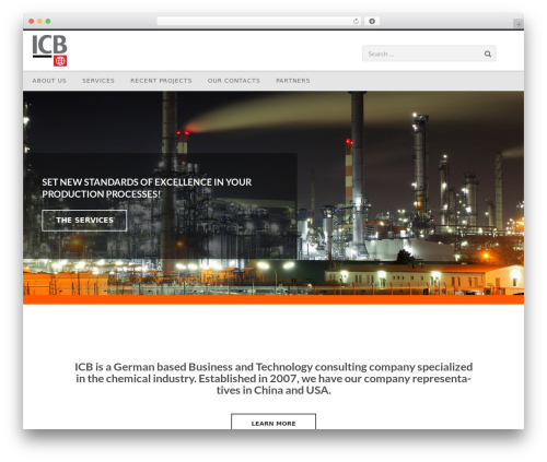 Best WordPress theme Cherry Framework - icbconsult.com