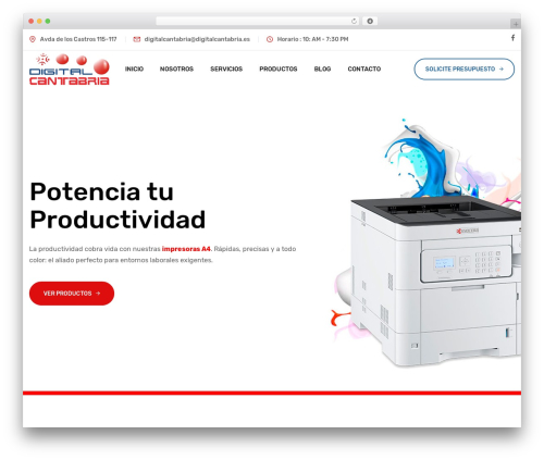 Netfix top WordPress theme - digitalcantabria.es