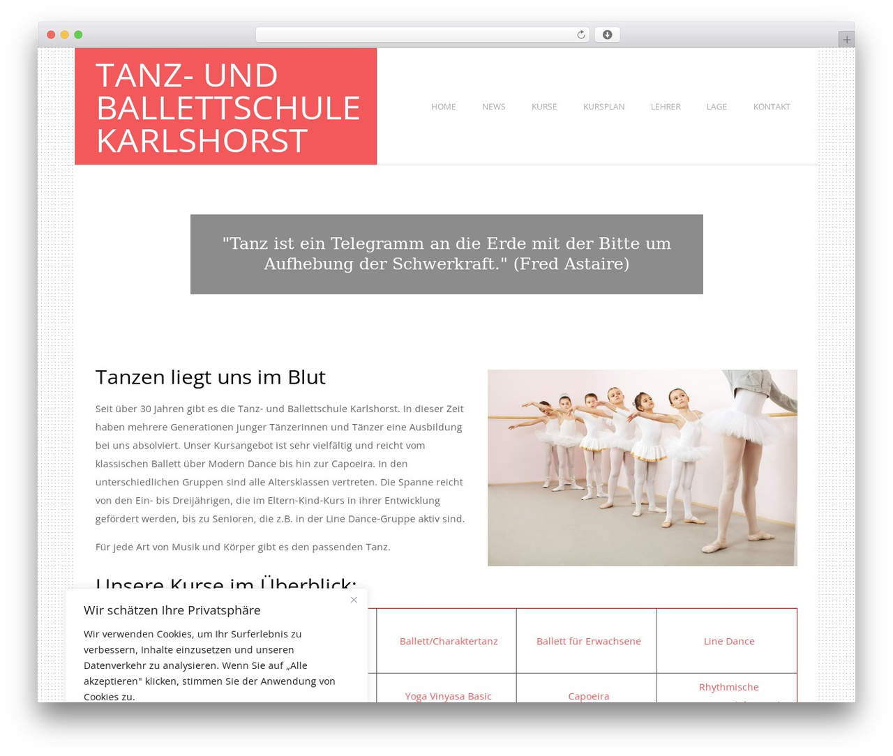 Responsive Brix WordPress website theme - tanz-und-ballettschule.de Responsive Brix WordPress website theme - tanz-und-ballettschule.de