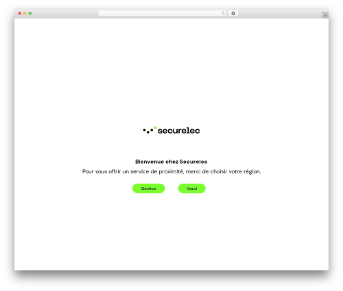 Theme WordPress Divi - securelec.ch