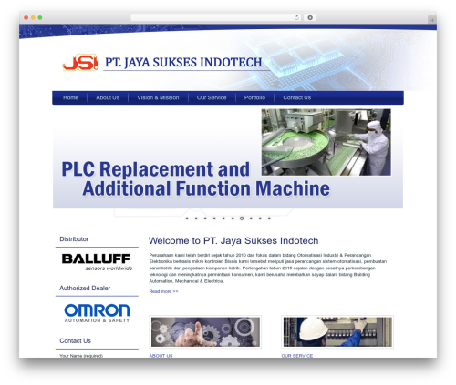 Theme WordPress jsi - jsi-automation.com