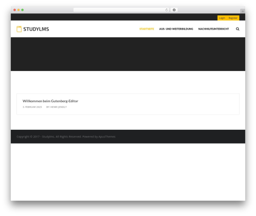 Theme WordPress Studylms - educonsult.ch