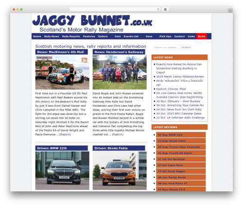 WordPress theme Catalyst - jaggybunnet.co.uk