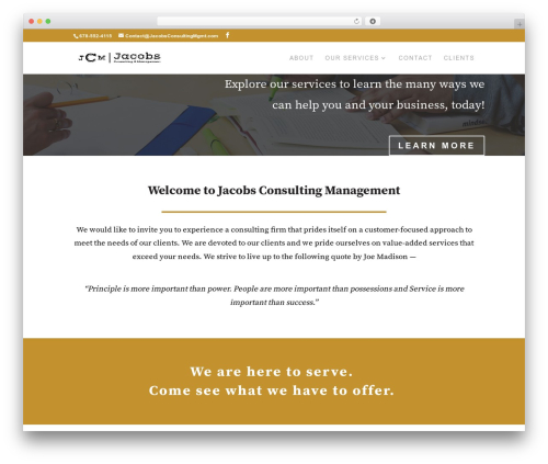 Wp client WordPress plugin - jacobsconsultingmgmt.com