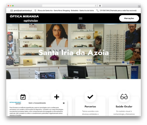 Optcare plugin WordPress plugin - opticamiranda.com.pt
