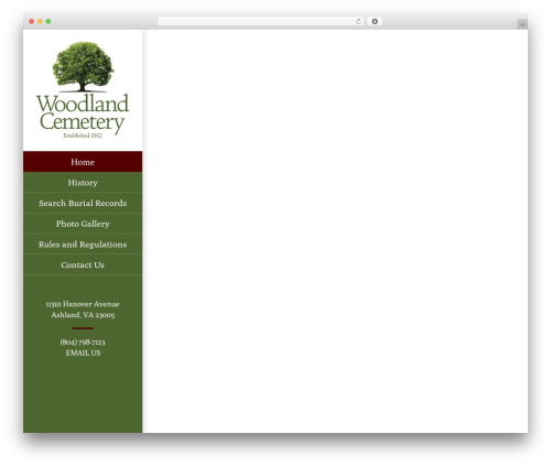 Wp burial search WordPress plugin - thewoodlandcemetery.net