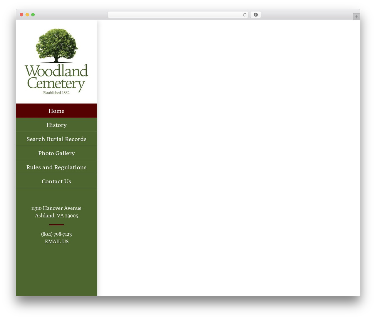 Avada Child WordPress theme - thewoodlandcemetery.net