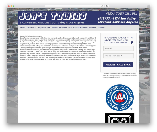Builder top WordPress theme - jonstowing.com