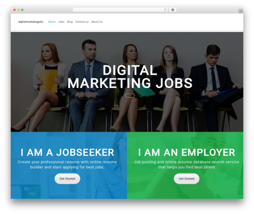 Careerfy theme WordPress - digitalmarketingjobs.io