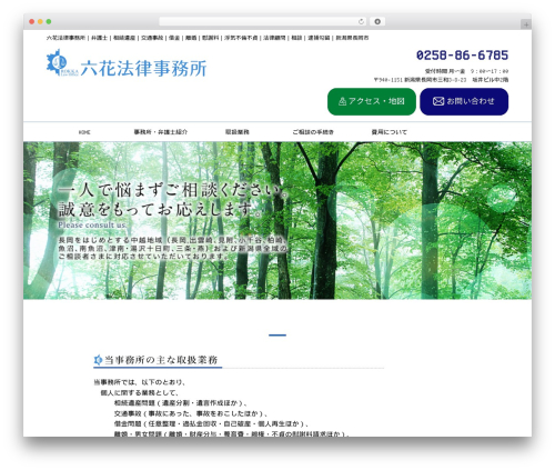 cms theme WordPress - rokka-lawoffice.com