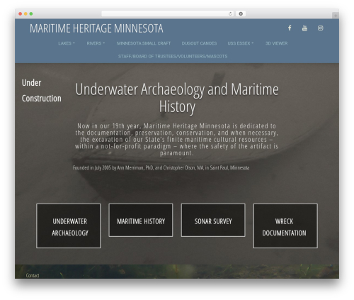 Crio premium WordPress plugin - maritimeheritagemn.org