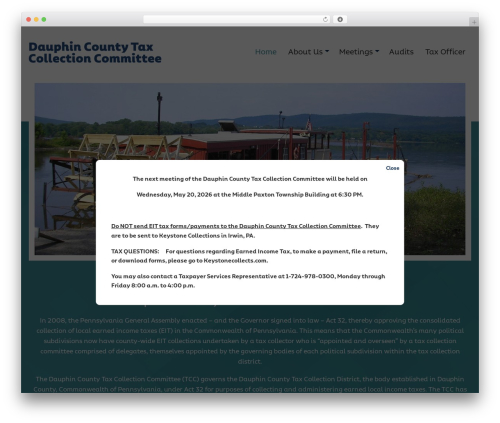 DCTCC WordPress theme - dctcc.org