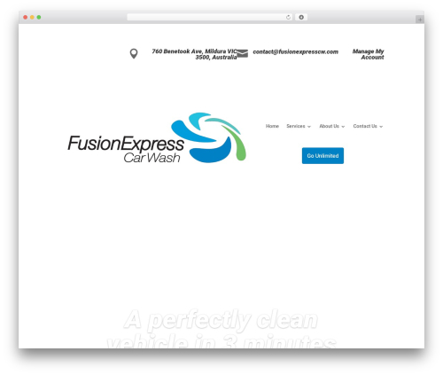 Sonnys carwash menu pro WordPress plugin - fusionexpresscw.com