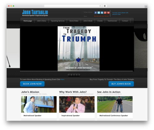 John WordPress theme - johntartaglio.com