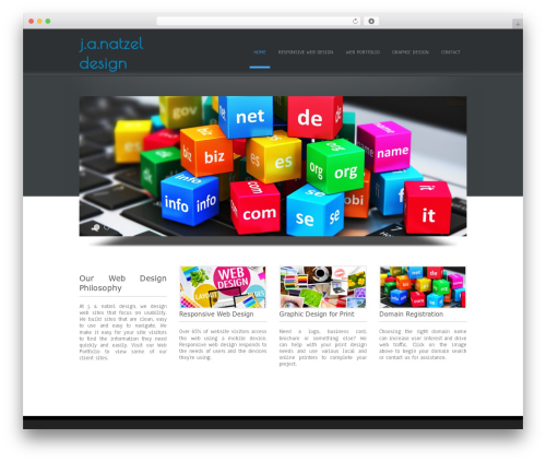 Portfolio gallery WordPress plugin - janatzeldesign.com