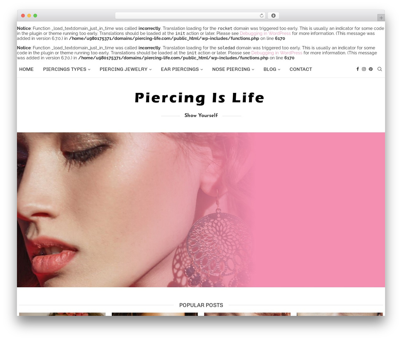 soledad WordPress theme - piercing-life.com soledad WordPress theme - piercing-life.com