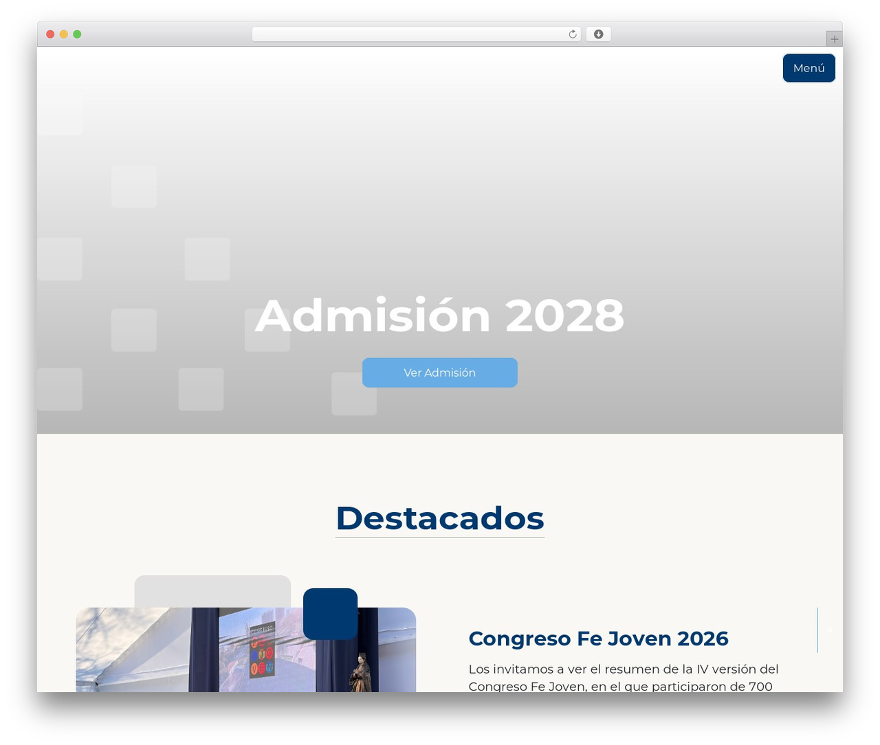 Theme Seduc WordPress website theme - tabancura.cl