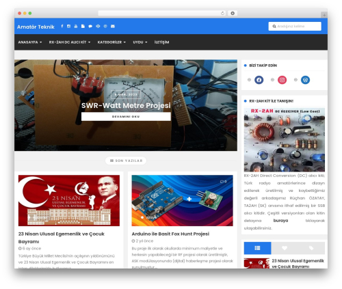 Theme WordPress Uckan - amatorteknik.com
