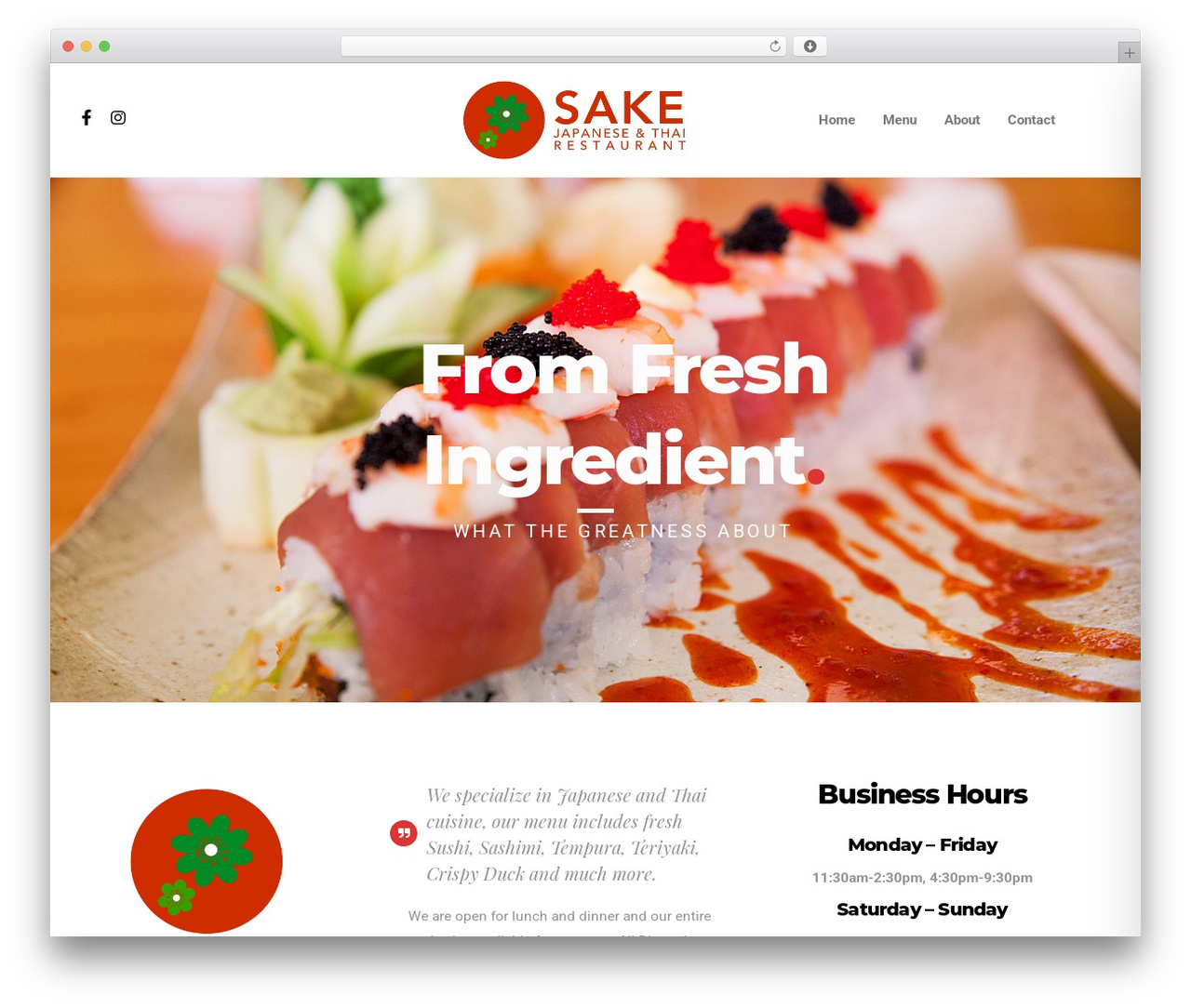 WordPress theme Bagja - sakemenus.com WordPress theme Bagja - sakemenus.com
