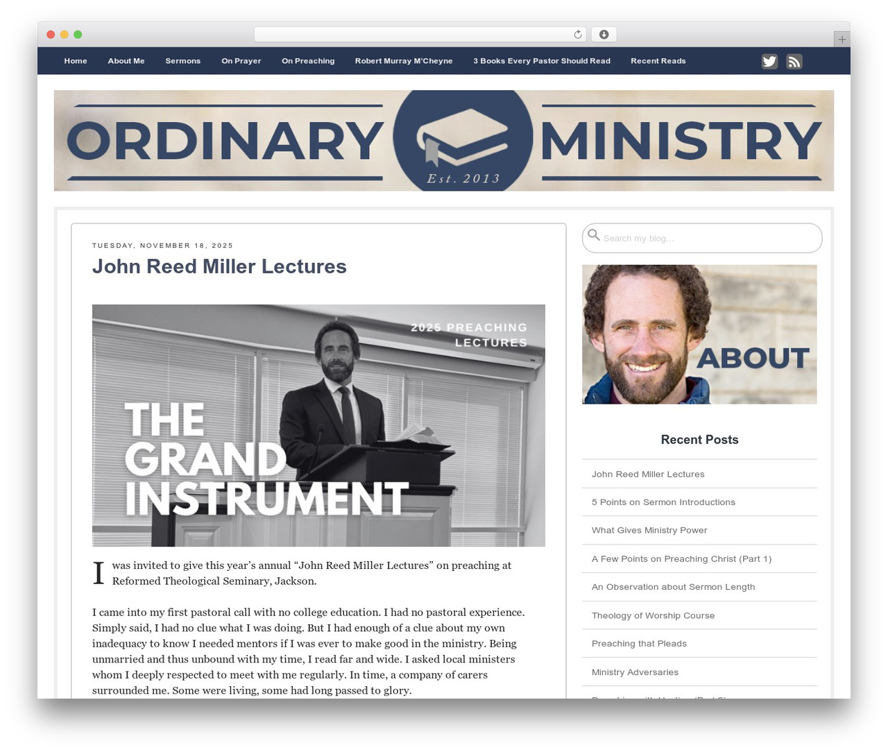 WordPress theme Get Noticed! - jordanmarkstone.com
