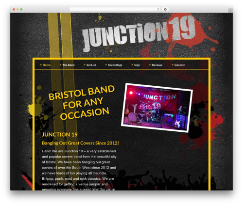 Really simple twitter feed widget WordPress plugin - junction-19.co.uk