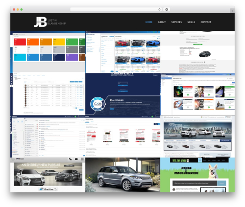 Xone theme WordPress - justin-blankenship.com