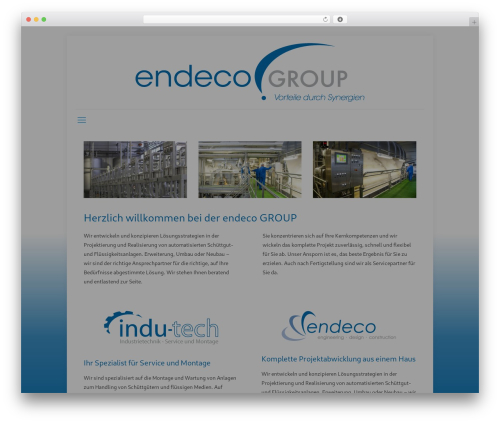 Betheme theme WordPress - endeco-group.de