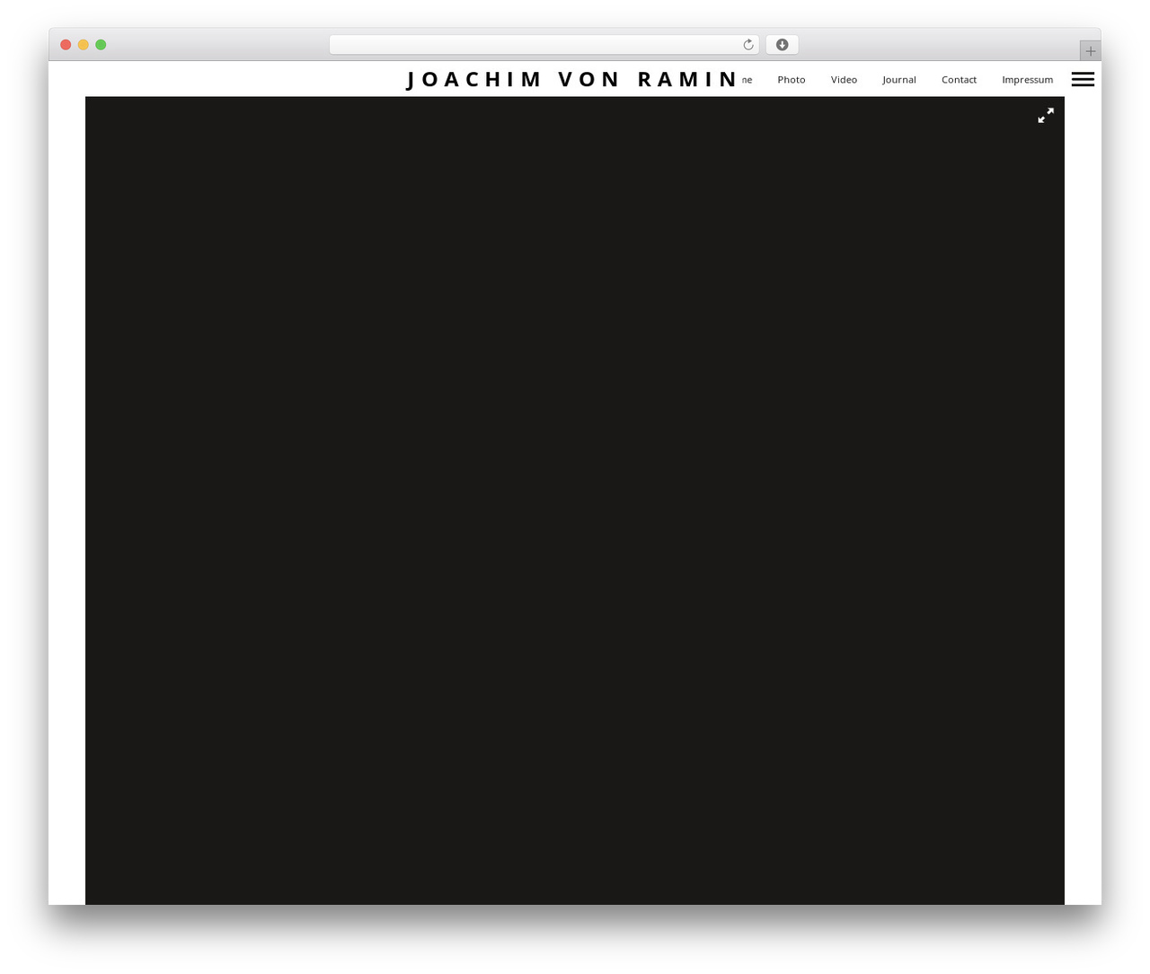Border WordPress theme image - joachimvonramin.de