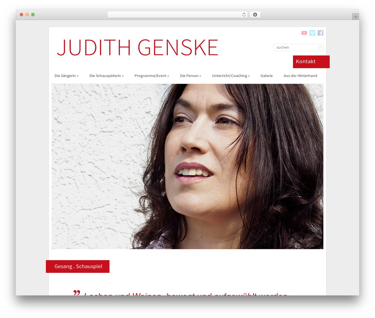InterStellar top WordPress theme - judithgenske.de