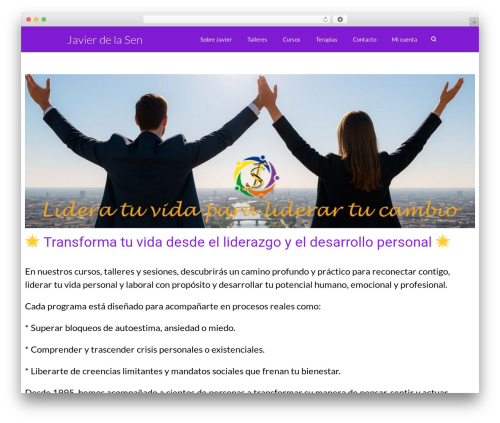 Lambda WordPress theme design - javierdelasen.com