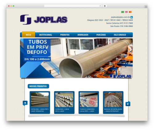 Make2 - Tema best WordPress theme - joplas.com.br
