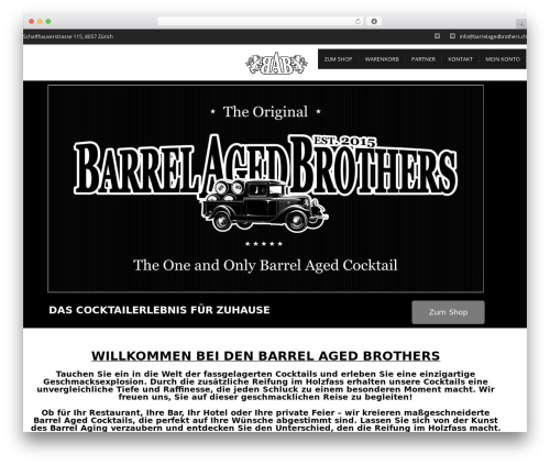 Custom product boxes WordPress plugin - barrelagedbrothers.ch