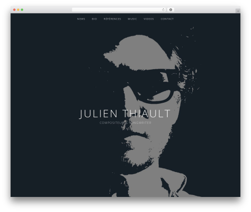 Obsidian theme WordPress - julienthiault.com