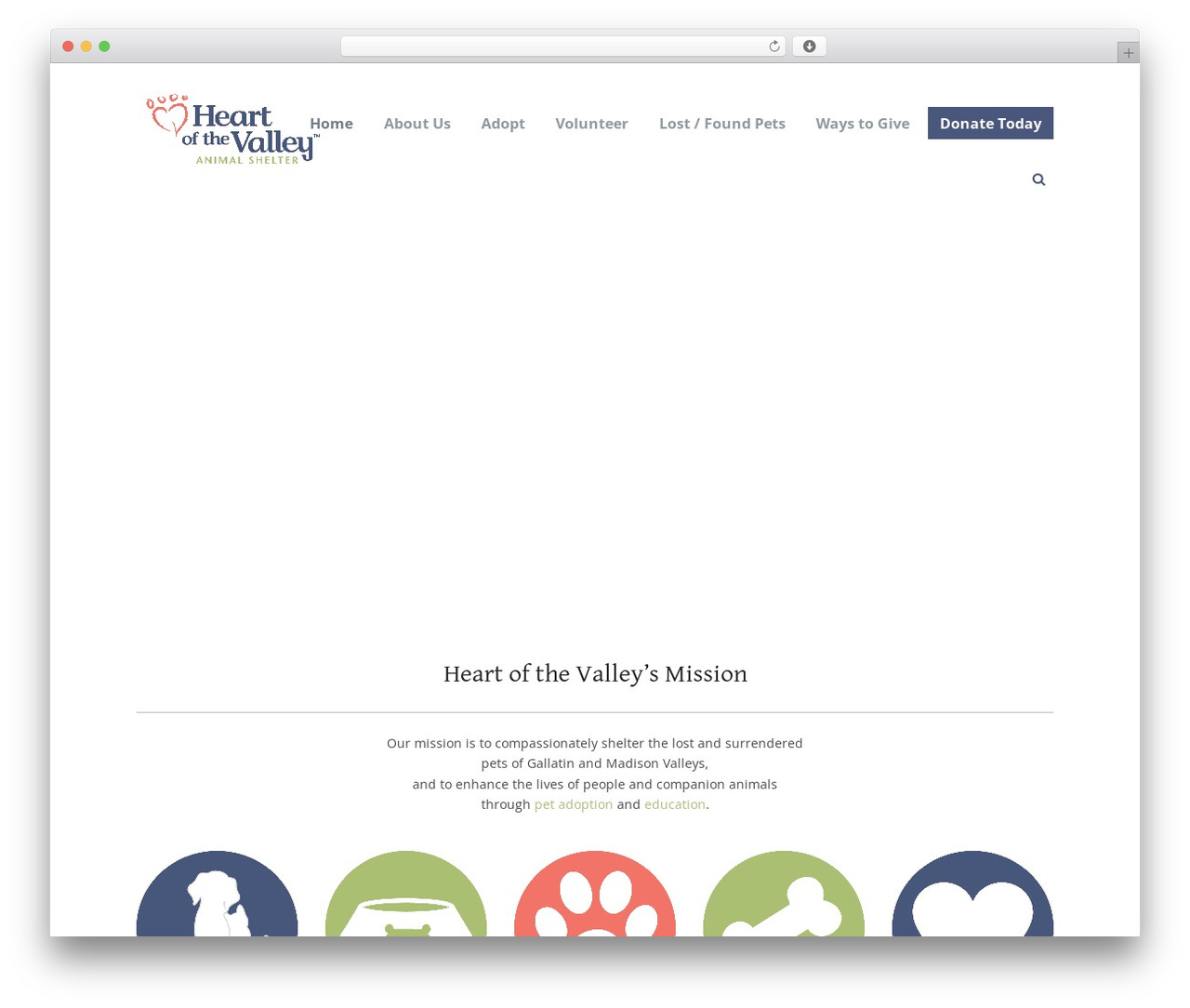 Pet WordPress theme - heartofthevalleyshelter.org Pet WordPress theme - heartofthevalleyshelter.org