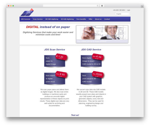 Responsive Pro WordPress theme - jds-sommer.de