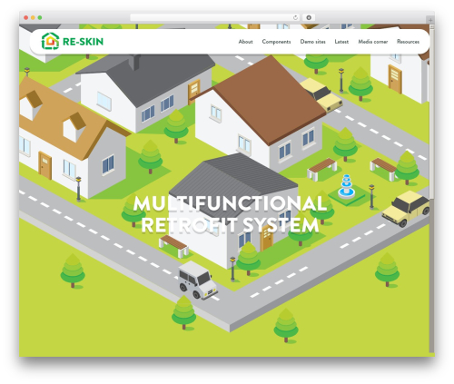 Revolve WordPress theme - reskinproject.eu