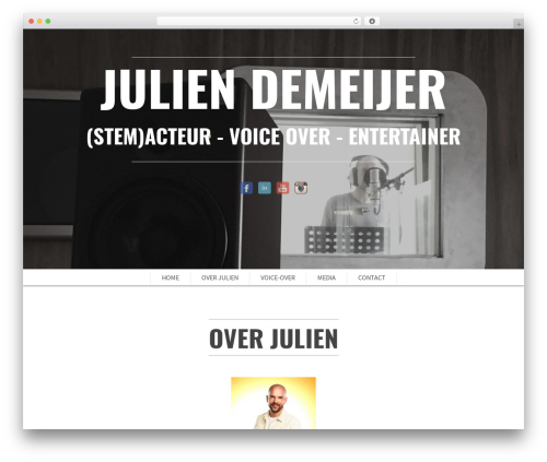 SCRN WordPress theme - juliendemeijer.nl